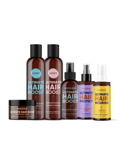 Feuchtigkeitsspendendes Hair Growth Set + Haarschutz-Set